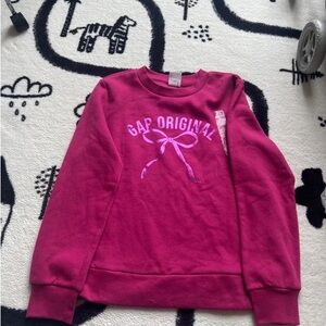 NWT Gap Girls' Fuchsia Sweatshirt